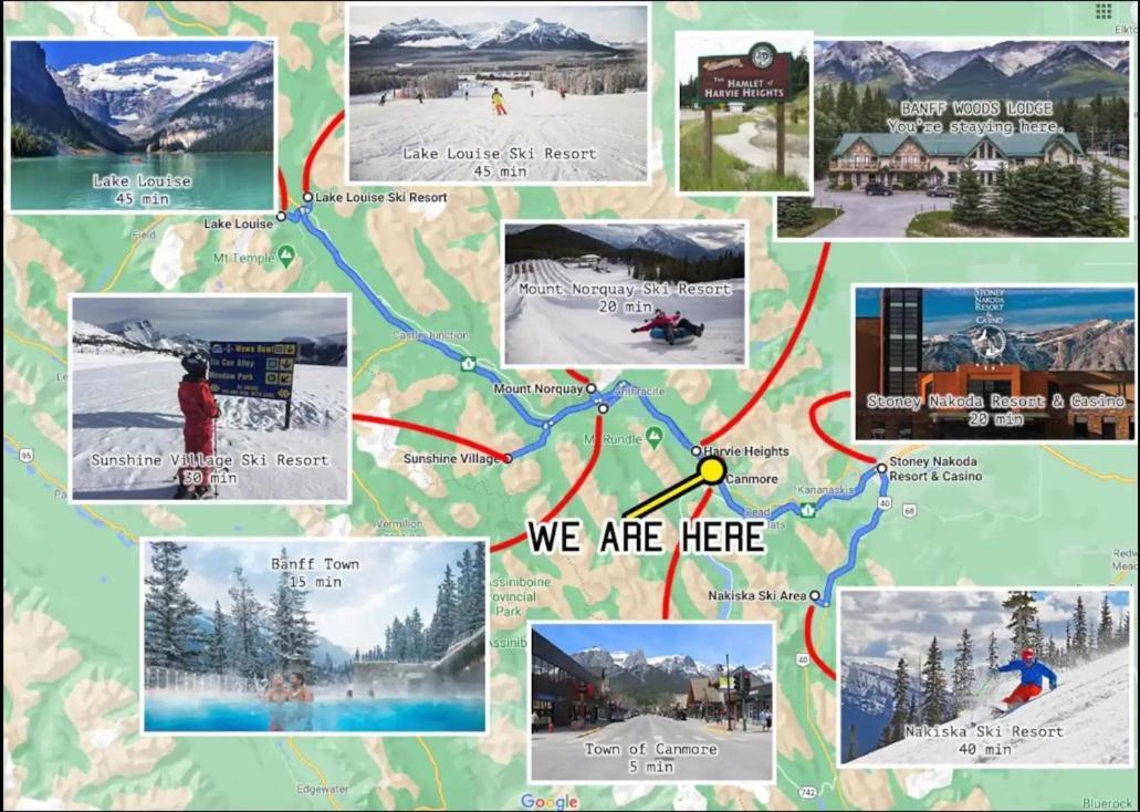 Mountainview -Privatechalet Sleep7- 5Min To Dt Vacation Home Canmore Esterno foto